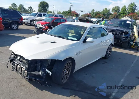 2012 BMW M3 z USA, uszkodzony, nr VIN WBSDX9C55CE784670